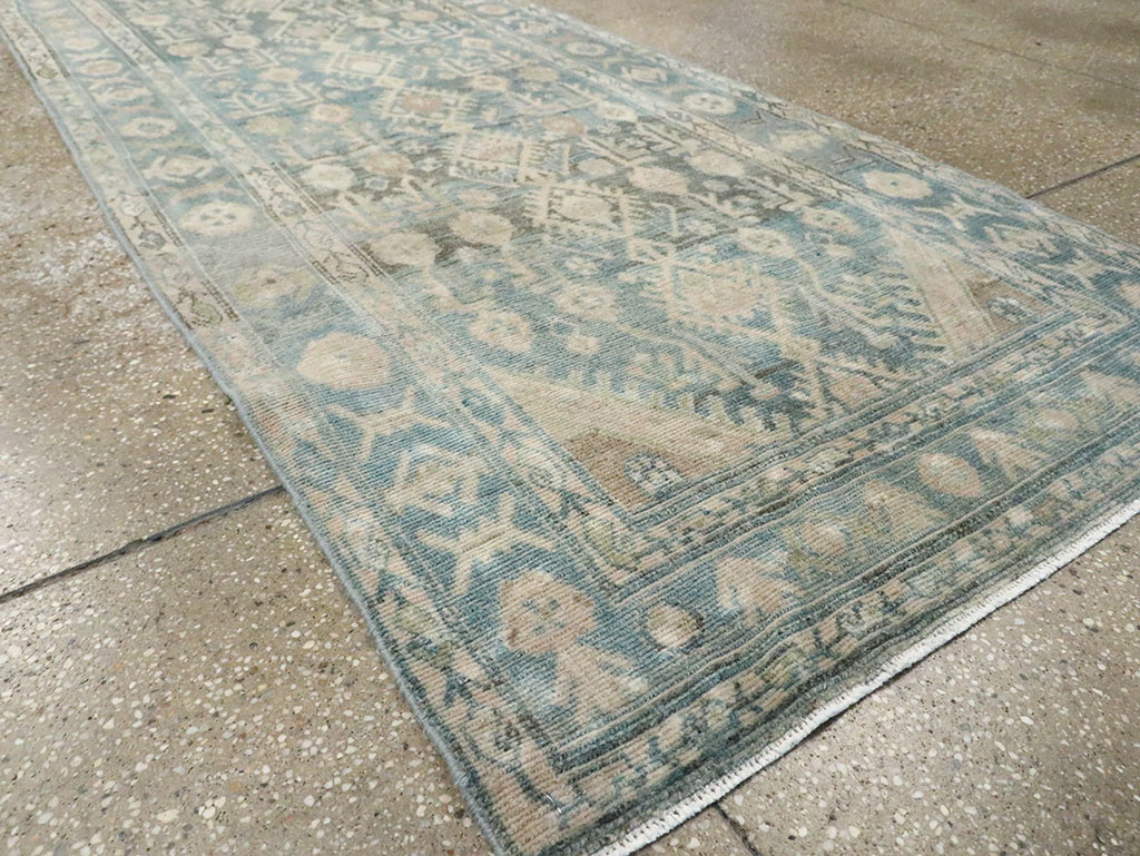 Vintage Persian Malayer Runner, No.28778 - Galerie Shabab