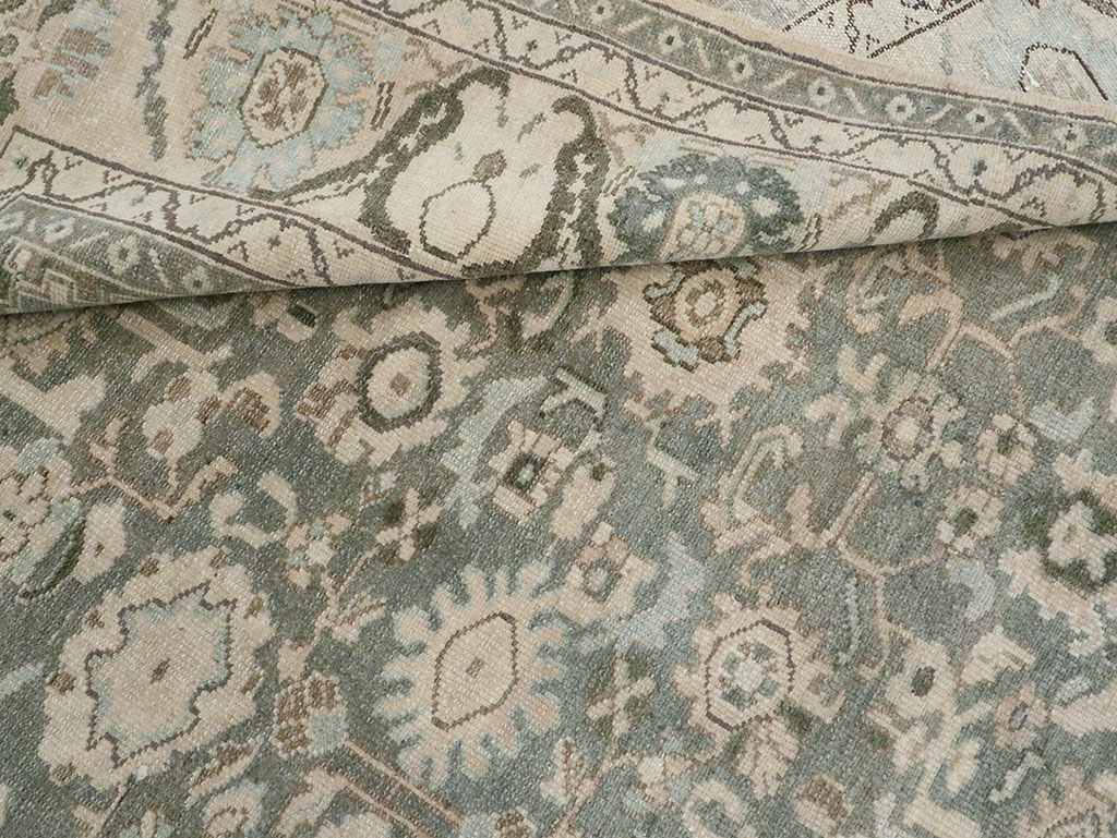 Vintage Persian Malayer Carpet, No.28780 - Galerie Shabab