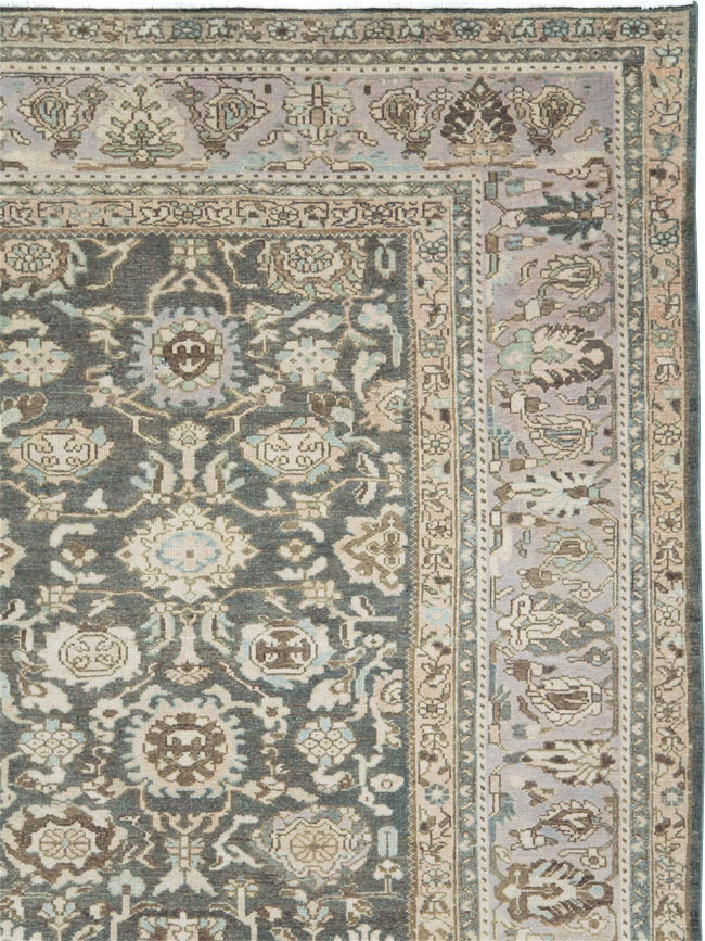 Vintage Persian Malayer Room Size Carpet, No.28781 - Galerie Shabab
