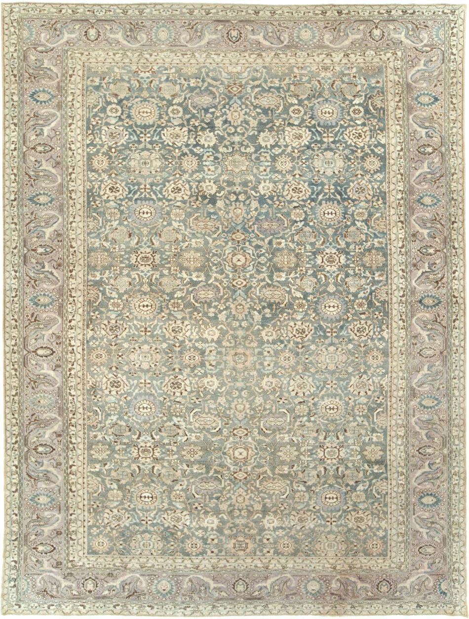 Vintage Persian Malayer Room Size Carpet, No.28782 - Galerie Shabab