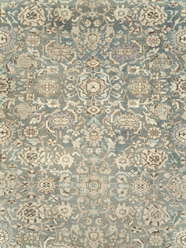 Vintage Persian Malayer Room Size Carpet, No.28782 - Galerie Shabab