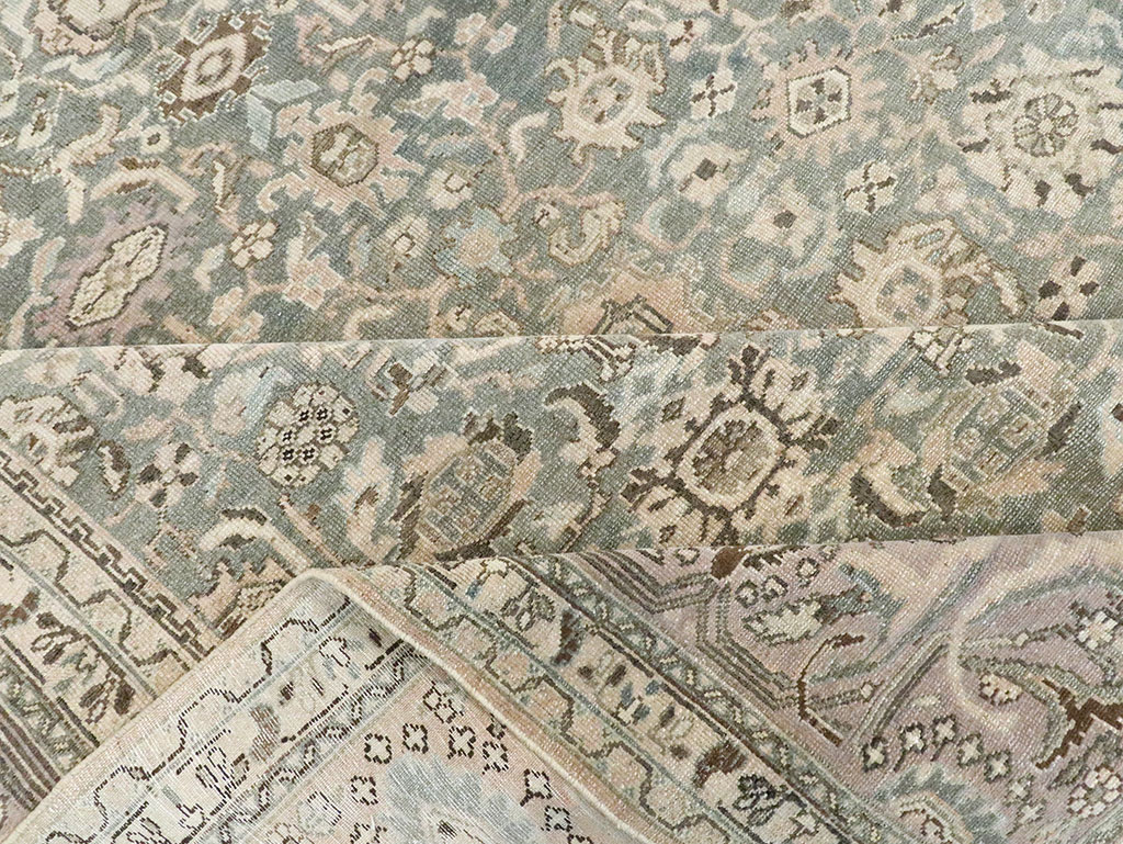 Vintage Persian Malayer Room Size Carpet, No.28782 - Galerie Shabab