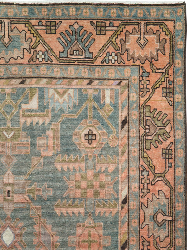 Vintage Persian Malayer Rug, No.28784 - Galerie Shabab