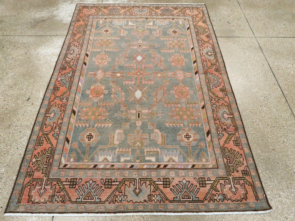 Vintage Persian Malayer Rug, No.28784 - Galerie Shabab