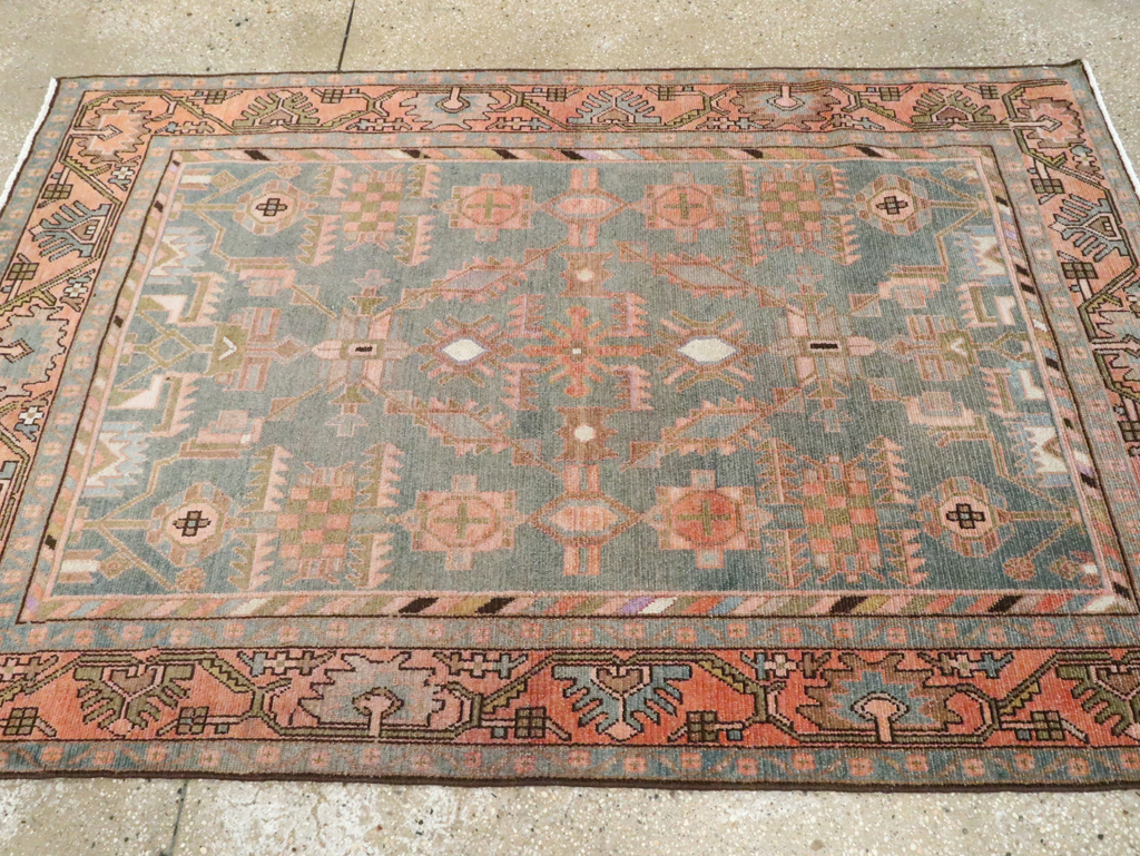 Vintage Persian Malayer Rug, No.28784 - Galerie Shabab