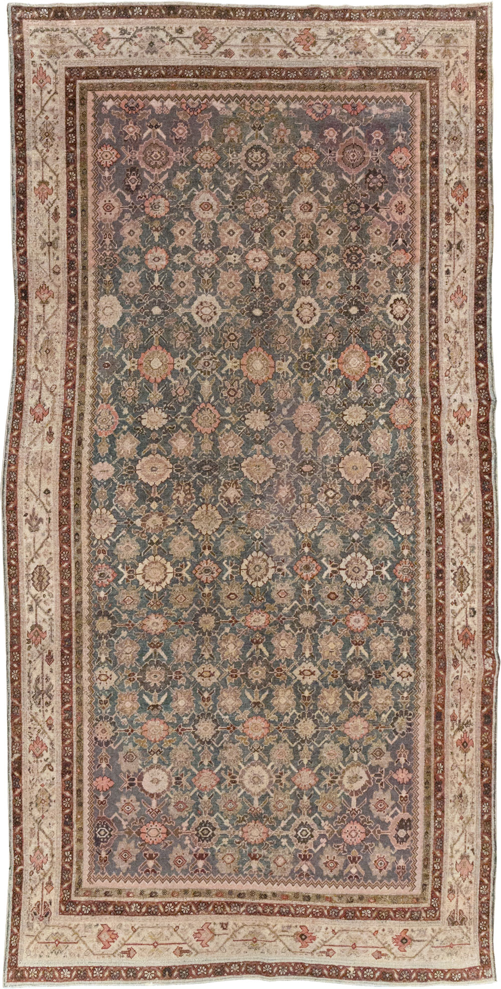 Antique Persian Malayer Gallery Accent Rug, No.28785 - Galerie Shabab