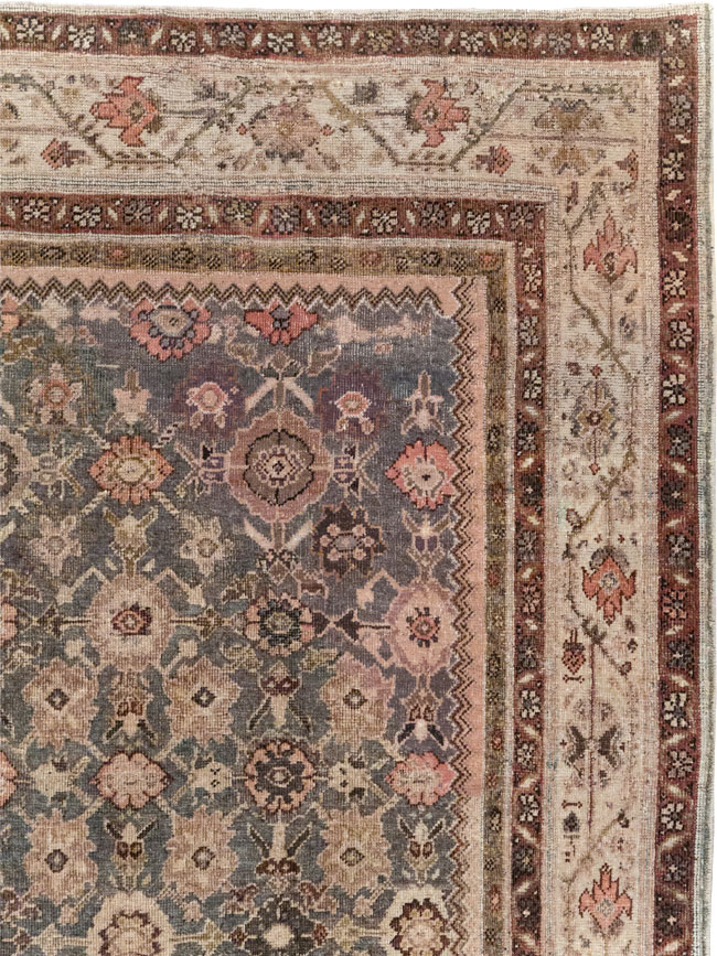 Antique Persian Malayer Gallery Accent Rug, No.28785 - Galerie Shabab