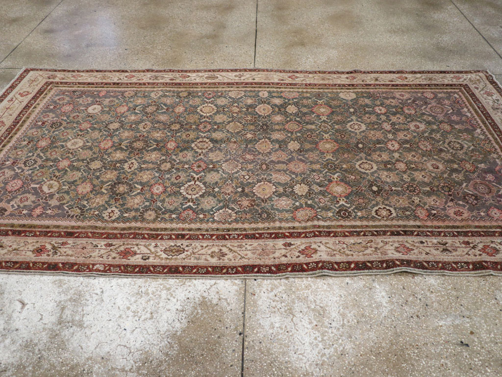 Antique Persian Malayer Gallery Accent Rug, No.28785 - Galerie Shabab
