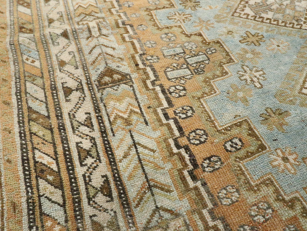 Vintage Persian Afshar Accent Rug, No.28786 - Galerie Shabab