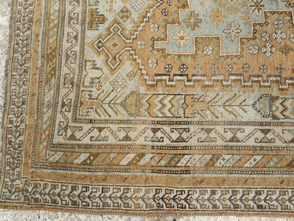 Vintage Persian Afshar Accent Rug, No.28786 - Galerie Shabab