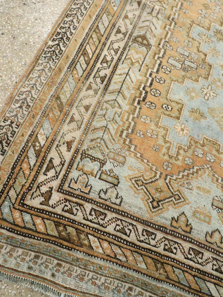 Vintage Persian Afshar Accent Rug, No.28786 - Galerie Shabab