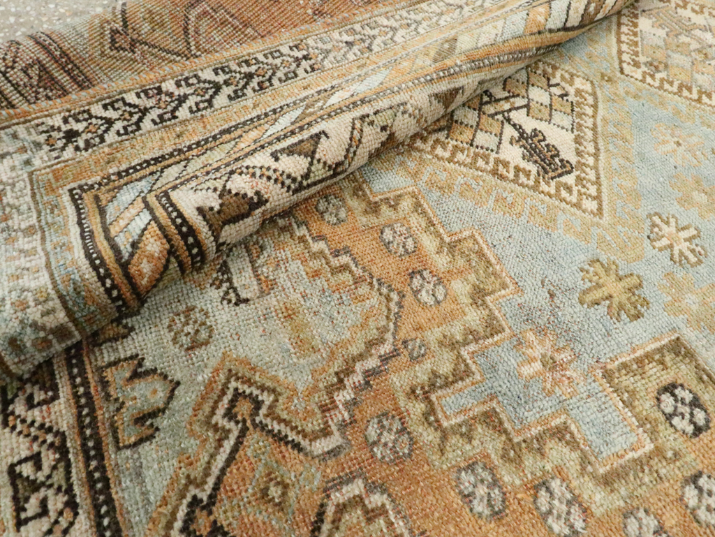 Vintage Persian Afshar Accent Rug, No.28786 - Galerie Shabab