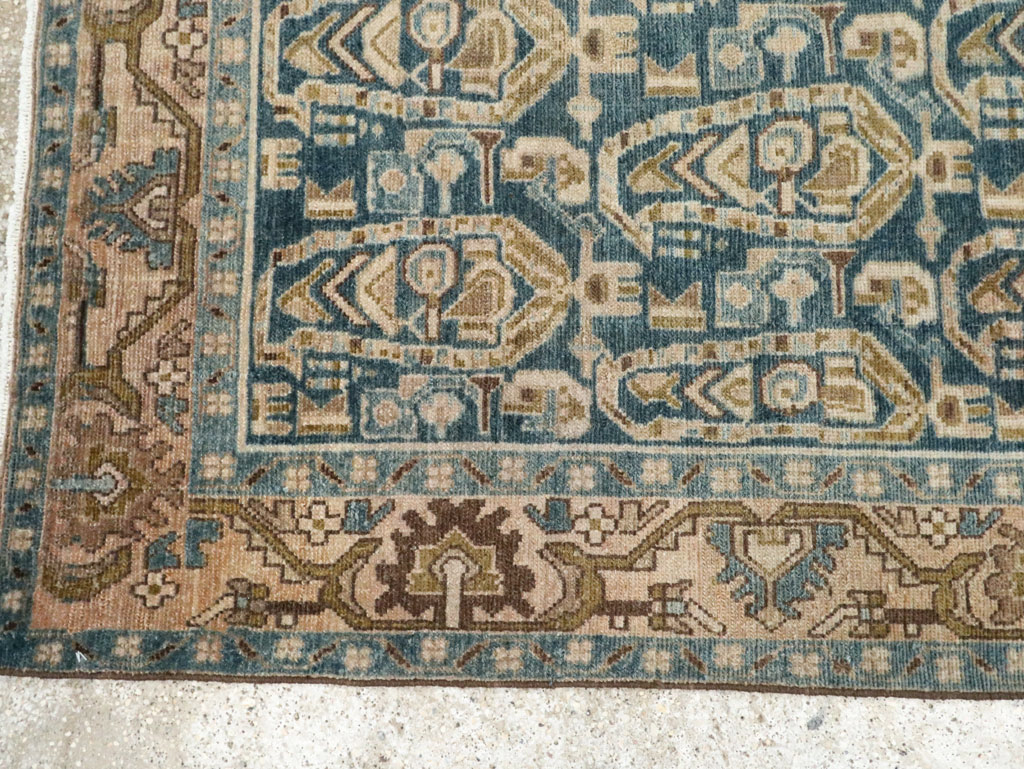 Vintage Persian Malayer Accent Rug, No.28789 - Galerie Shabab