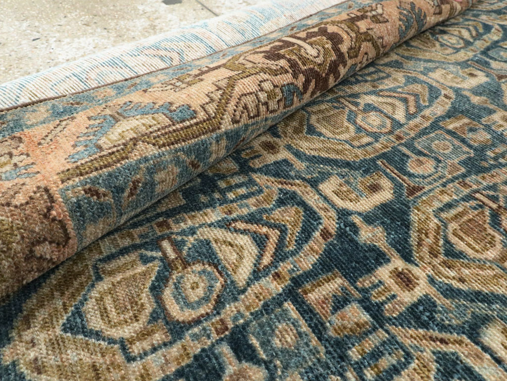 Vintage Persian Malayer Accent Rug, No.28789 - Galerie Shabab