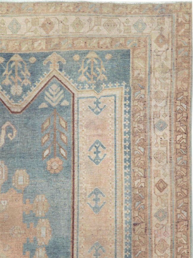 Vintage Persian Afshar Accent Rug, No.28790 - Galerie Shabab