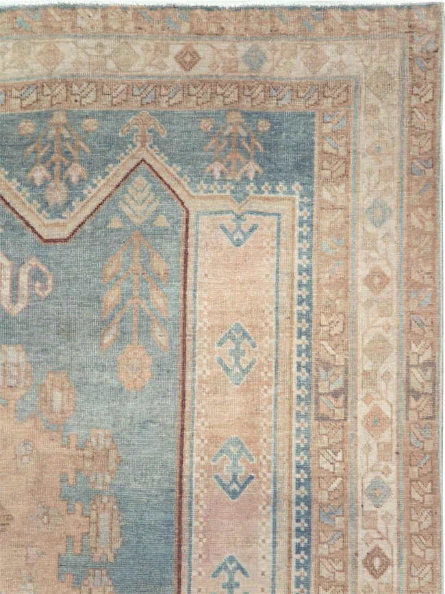 Vintage Persian Afshar Accent Rug, No.28790 - Galerie Shabab