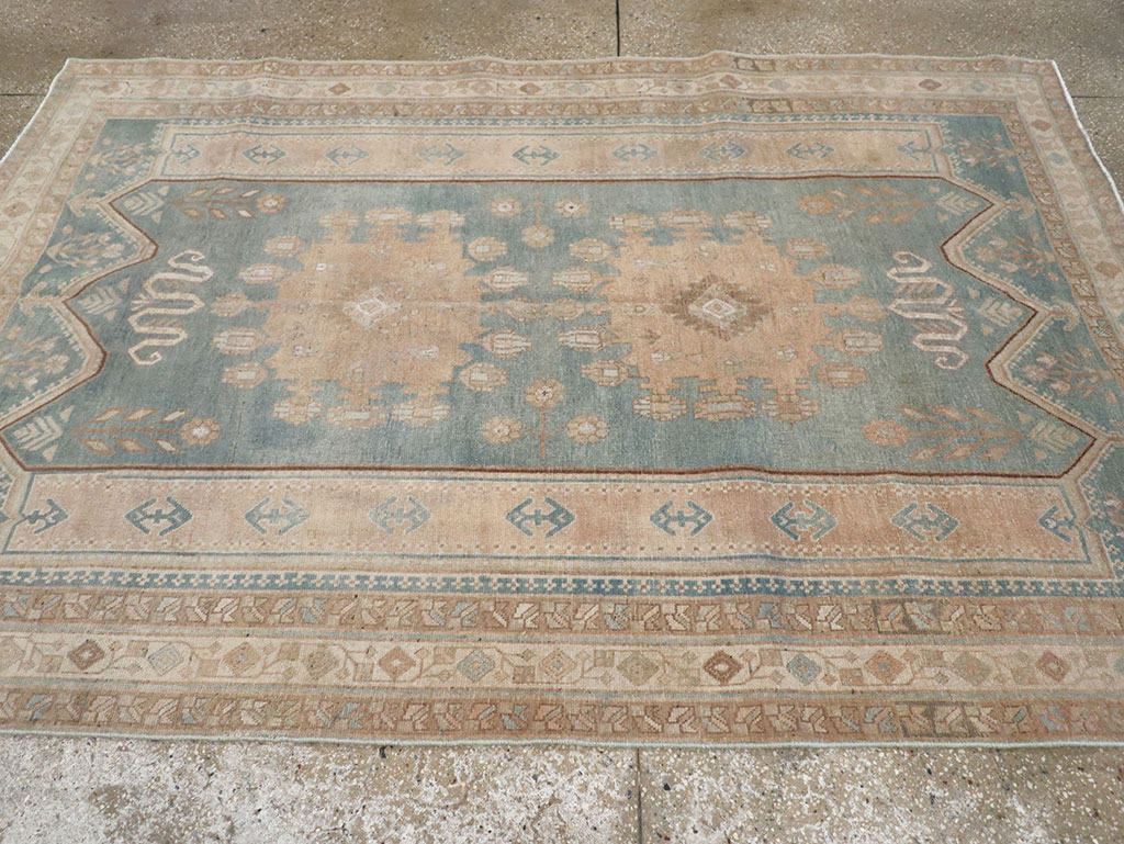 Vintage Persian Afshar Accent Rug, No.28790 - Galerie Shabab