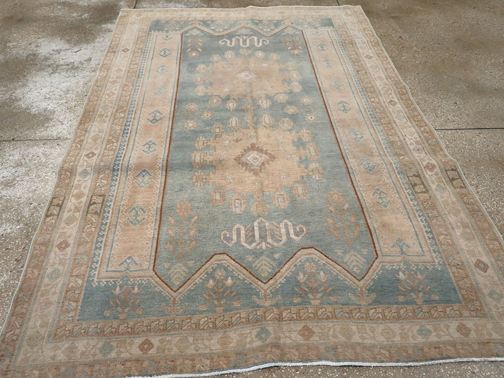 Vintage Persian Afshar Accent Rug, No.28790 - Galerie Shabab