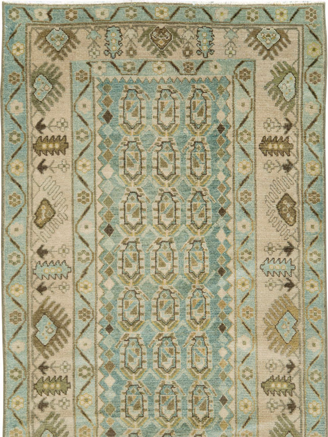 Vintage Persian Malayer Long Runner, No.28791 - Galerie Shabab