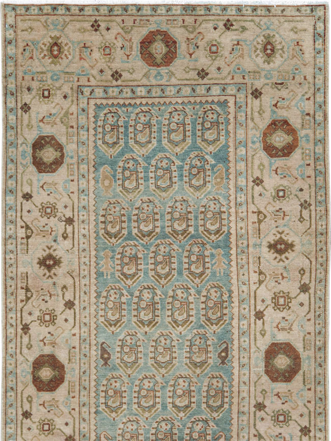 Vintage Persian Malayer Runner, No.28792 - Galerie Shabab