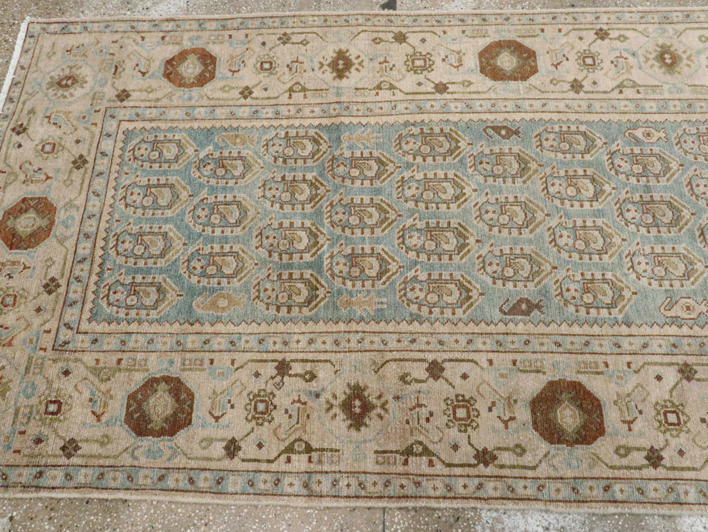 Vintage Persian Malayer Runner, No.28792 - Galerie Shabab