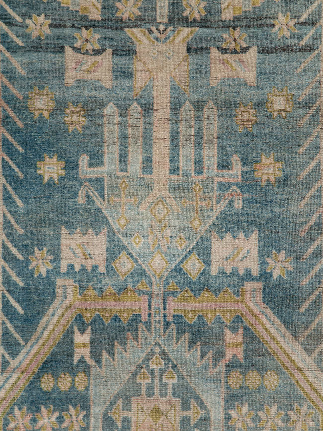 Antique Persian Bidjar Gallery Carpet, No.28793 - Galerie Shabab