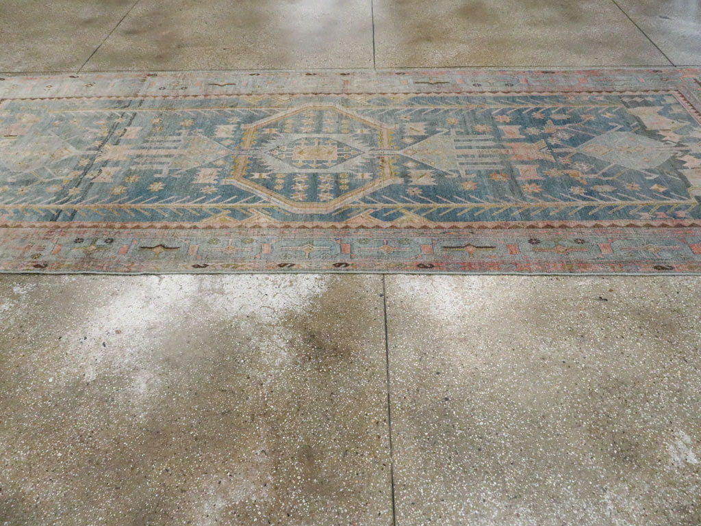 Antique Persian Bidjar Gallery Carpet, No.28793 - Galerie Shabab