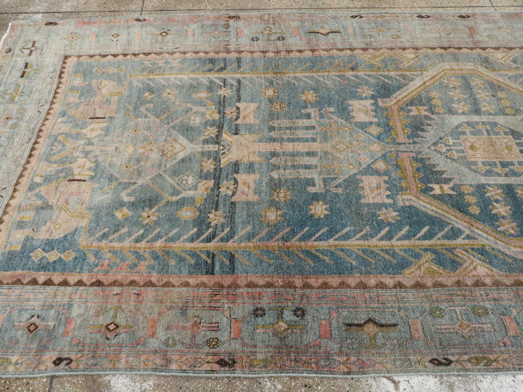 Antique Persian Bidjar Gallery Carpet, No.28793 - Galerie Shabab