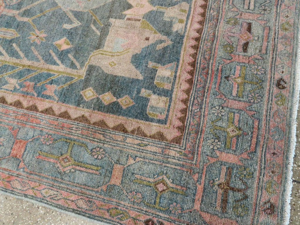 Antique Persian Bidjar Gallery Carpet, No.28793 - Galerie Shabab