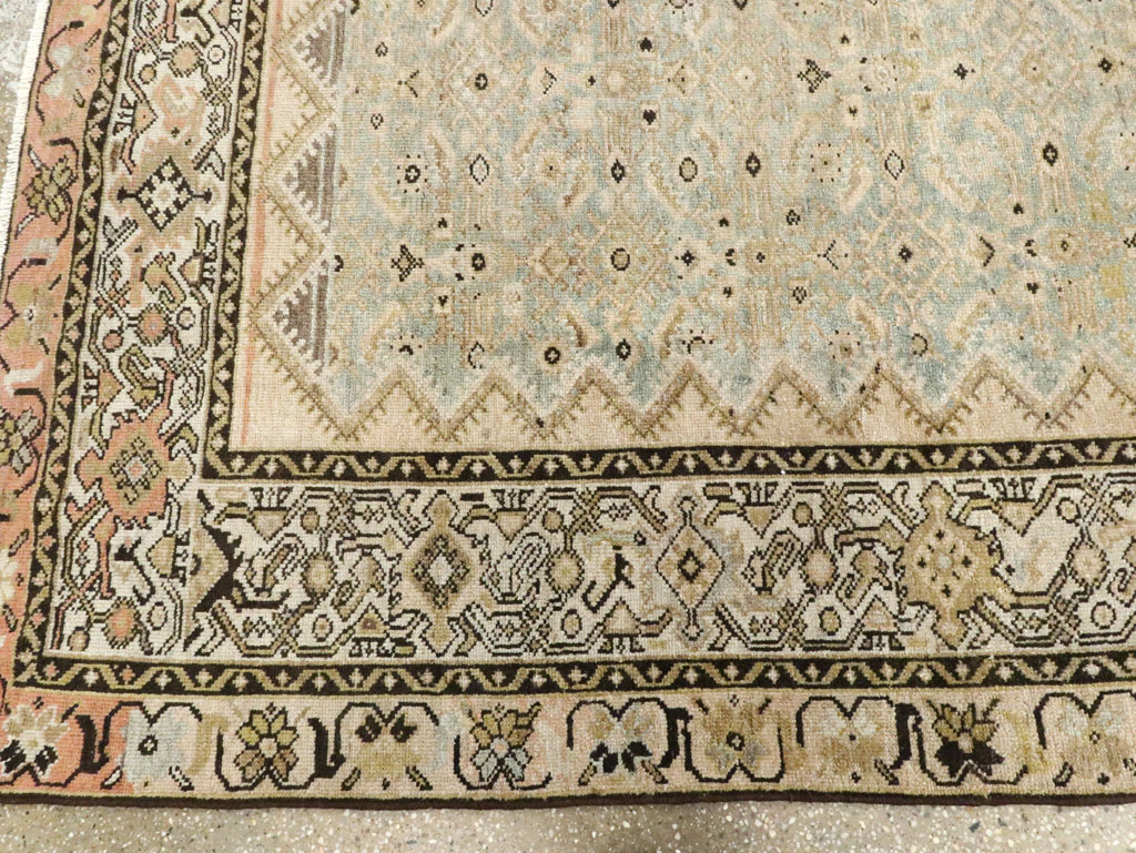 Antique Persian Malayer Gallery Carpet, No.28795 - Galerie Shabab