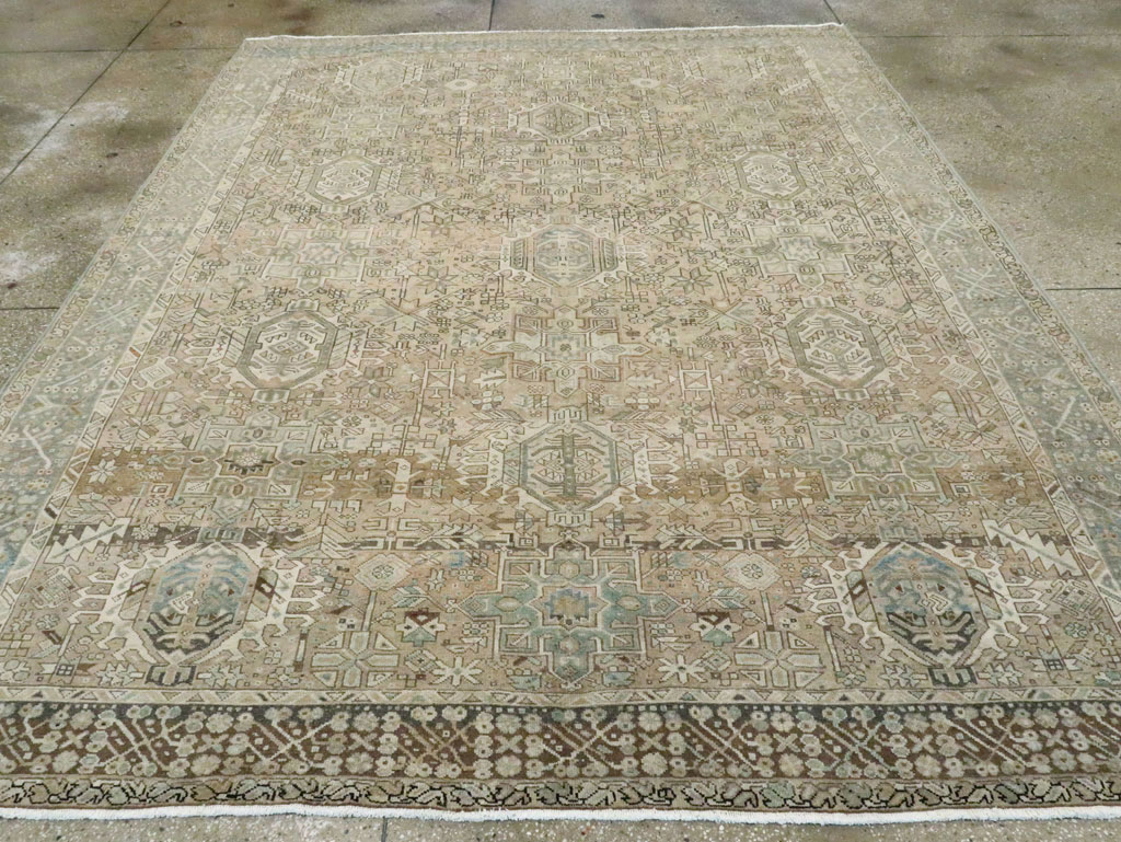 Vintage Persian Karajeh Room Size Carpet, No.28797 - Galerie Shabab