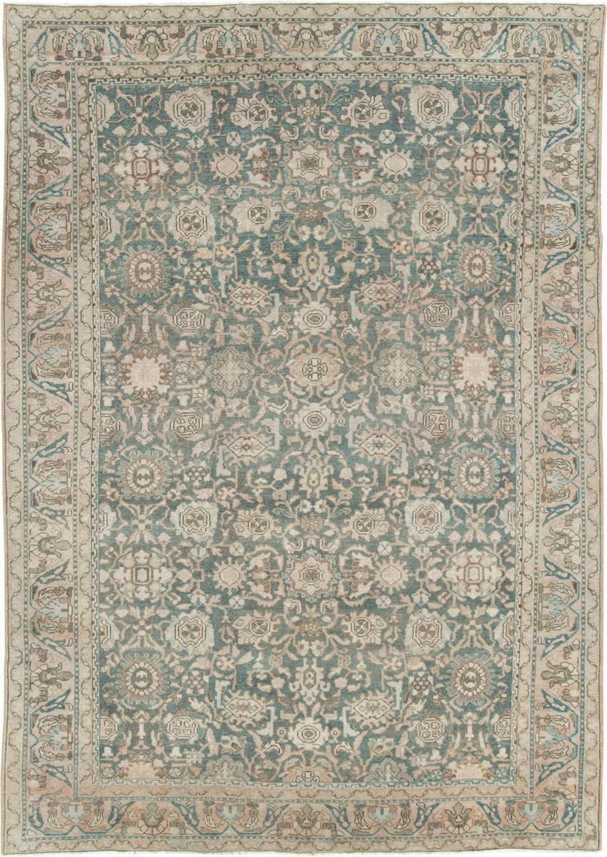 Vintage Persian Malayer Small Room Size Carpet, No.28798 - Galerie Shabab