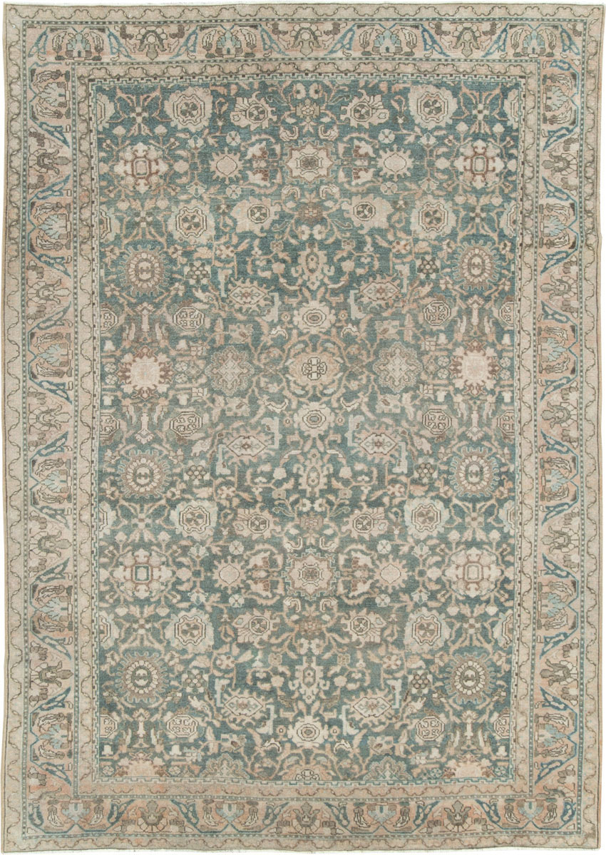 Vintage Persian Malayer Small Room Size Carpet, No.28798 - Galerie Shabab