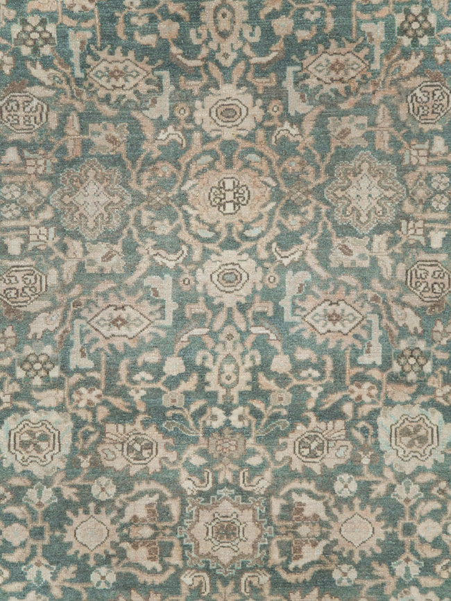 Vintage Persian Malayer Small Room Size Carpet, No.28798 - Galerie Shabab