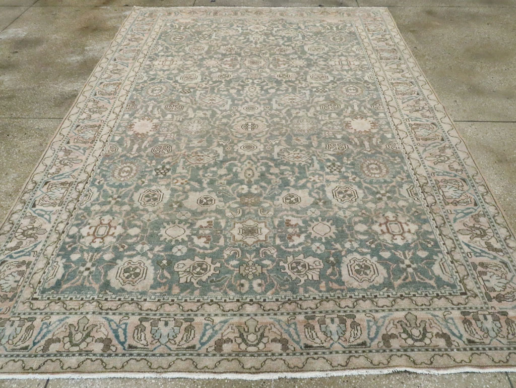Vintage Persian Malayer Small Room Size Carpet, No.28798 - Galerie Shabab
