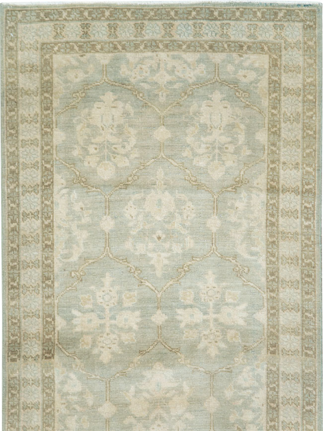 Vintage Persian Mahal Long Runner, No.28799 - Galerie Shabab