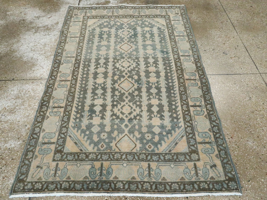 Vintage Persian Malayer Rug, No.28800 - Galerie Shabab
