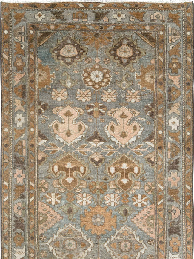 Vintage Persian Malayer Long Runner, No.28801 - Galerie Shabab
