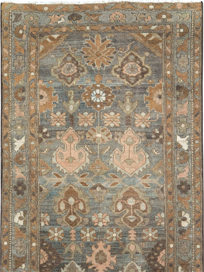 Vintage Persian Malayer Long Runner, No.28801 - Galerie Shabab