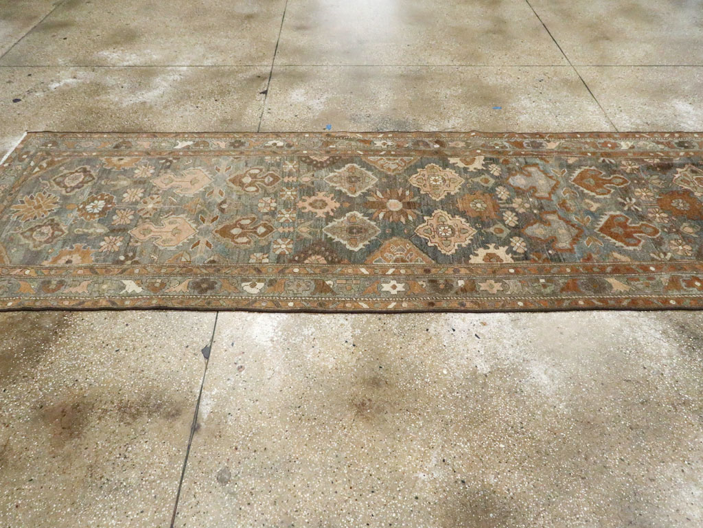 Vintage Persian Malayer Long Runner, No.28801 - Galerie Shabab
