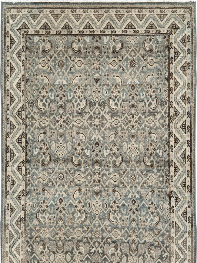 Vintage Persian Malayer Runner, No.28802 - Galerie Shabab