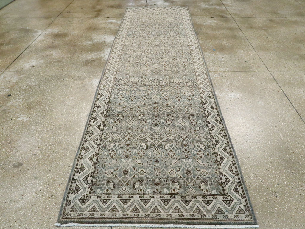 Vintage Persian Malayer Runner, No.28802 - Galerie Shabab