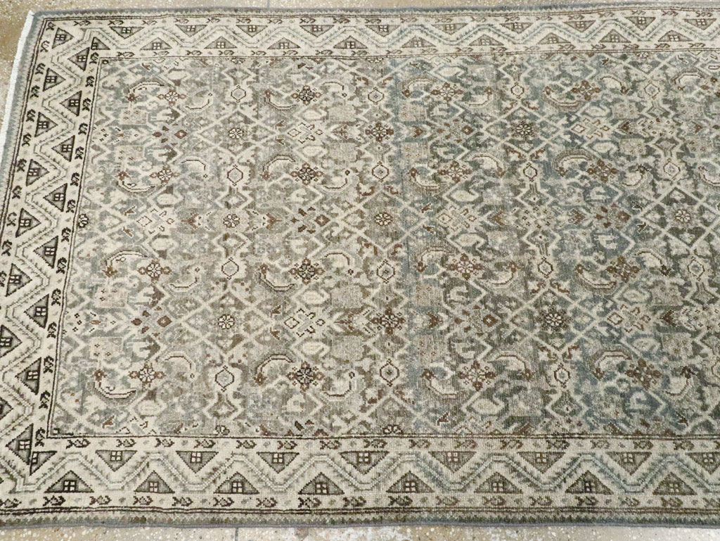Vintage Persian Malayer Runner, No.28802 - Galerie Shabab