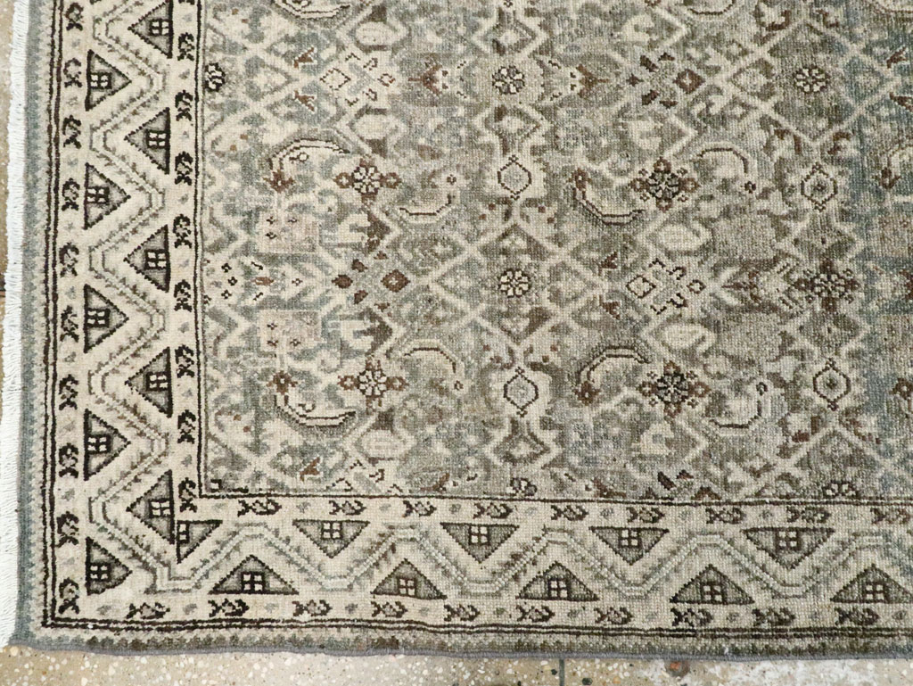 Vintage Persian Malayer Runner, No.28802 - Galerie Shabab