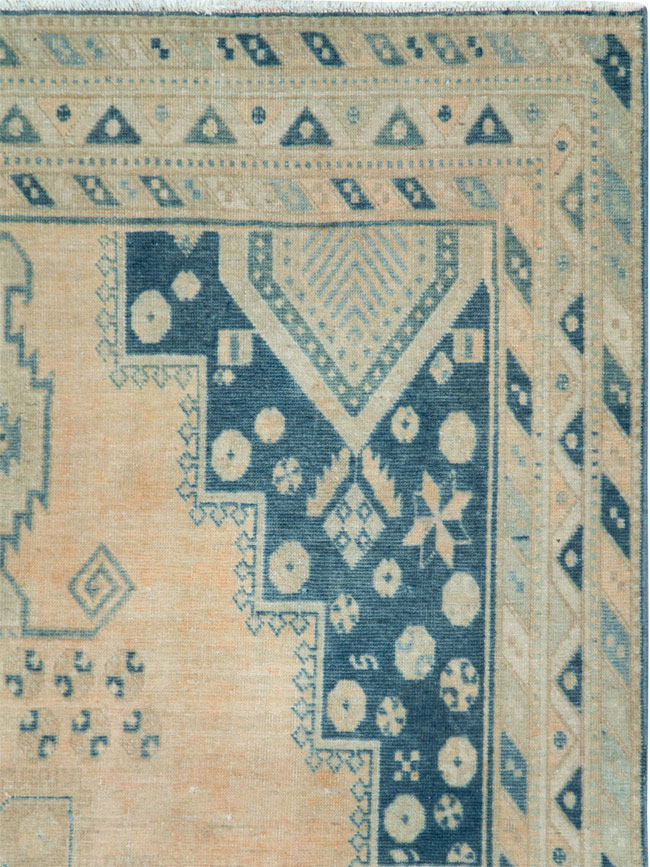 Vintage Persian Afshar Accent Rug, No.28806 - Galerie Shabab