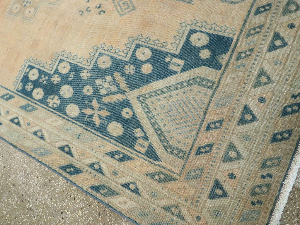 Vintage Persian Afshar Accent Rug, No.28806 - Galerie Shabab