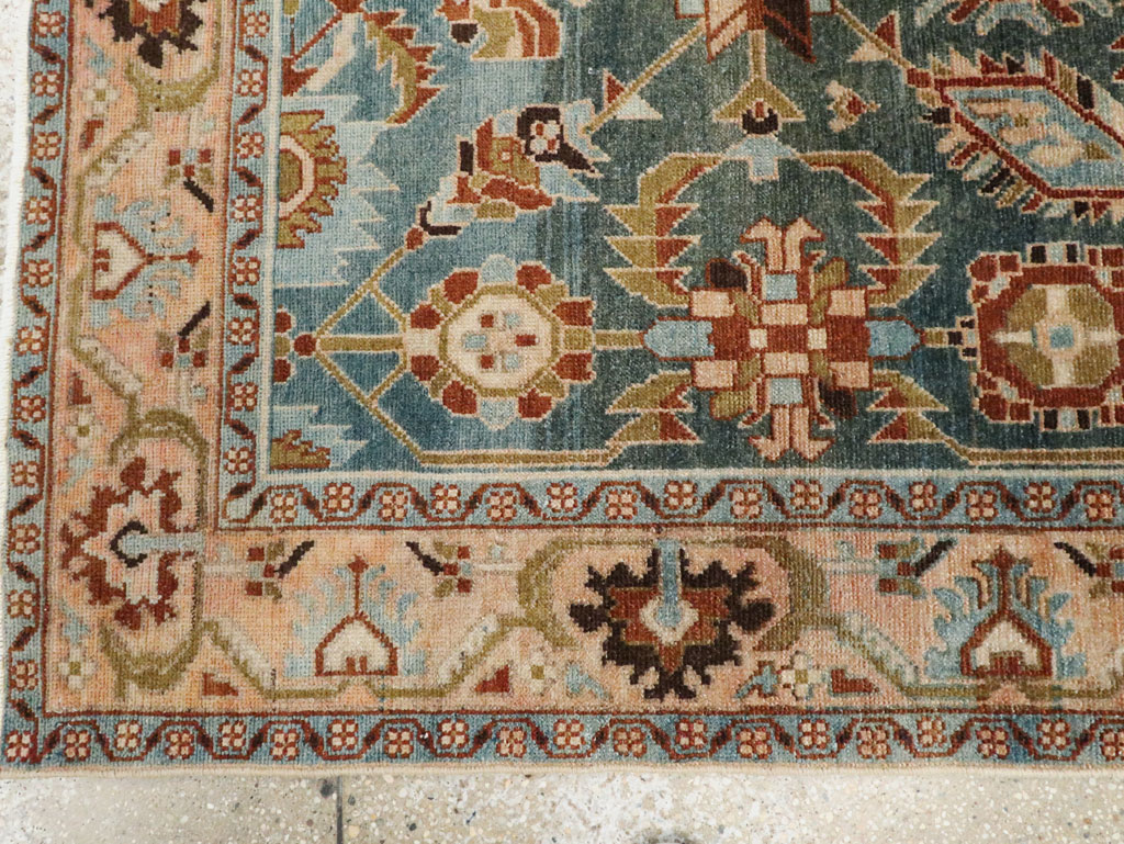 Vintage Persian Malayer Accent Rug, No.28807 - Galerie Shabab