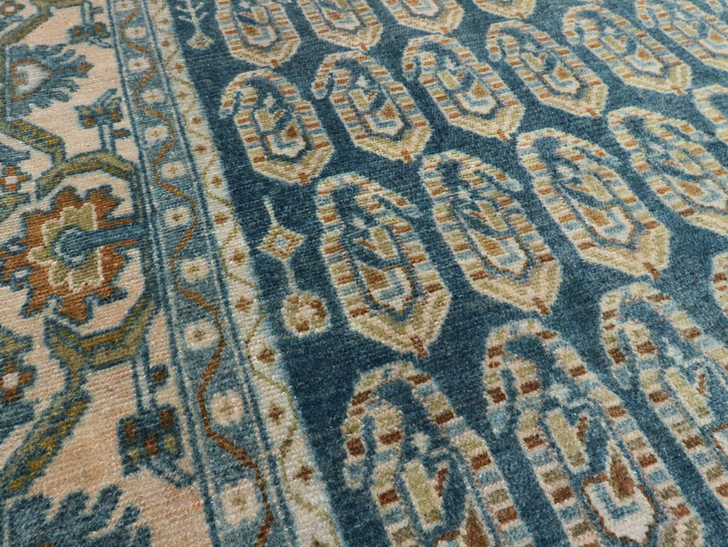 Vintage Persian Malayer Accent Rug, No.28808 - Galerie Shabab