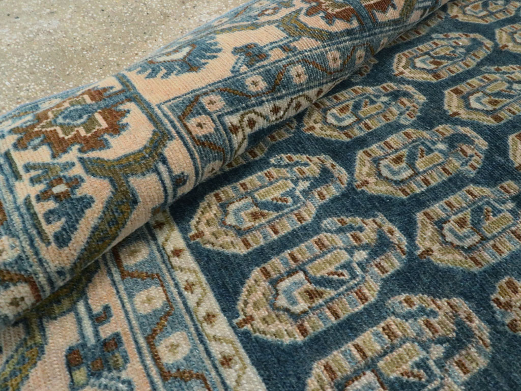 Vintage Persian Malayer Accent Rug, No.28808 - Galerie Shabab