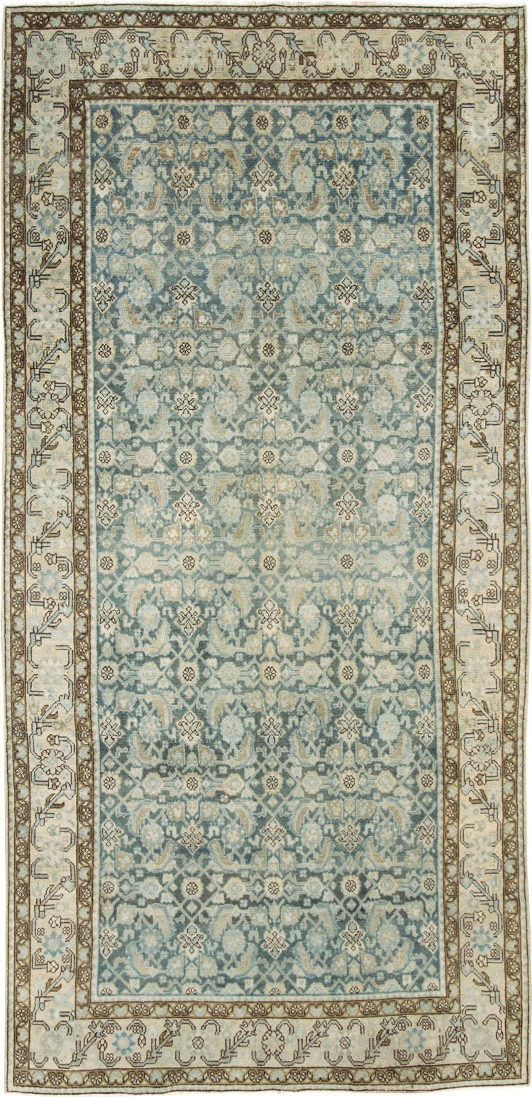 Vintage Persian Malayer Gallery Carpet, No.28809 - Galerie Shabab